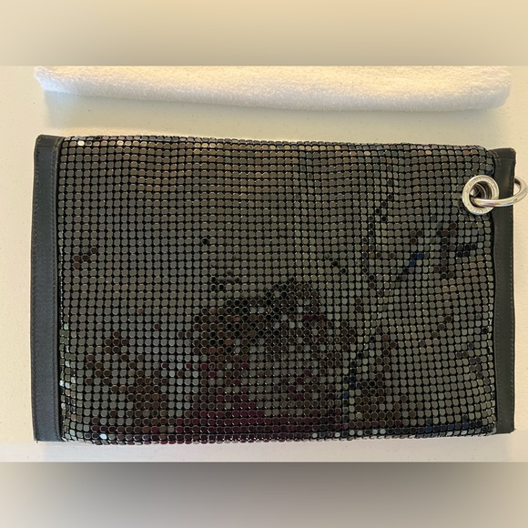 BCBG Max Azria black clutch - Picture 3 of 6